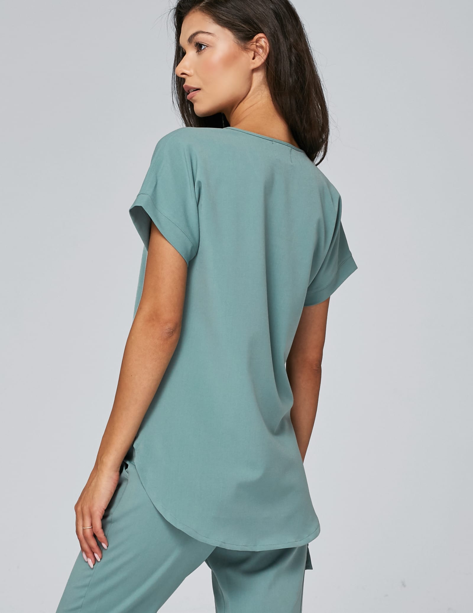 Bluza Medyczna Kendall - DUSTY GREEN