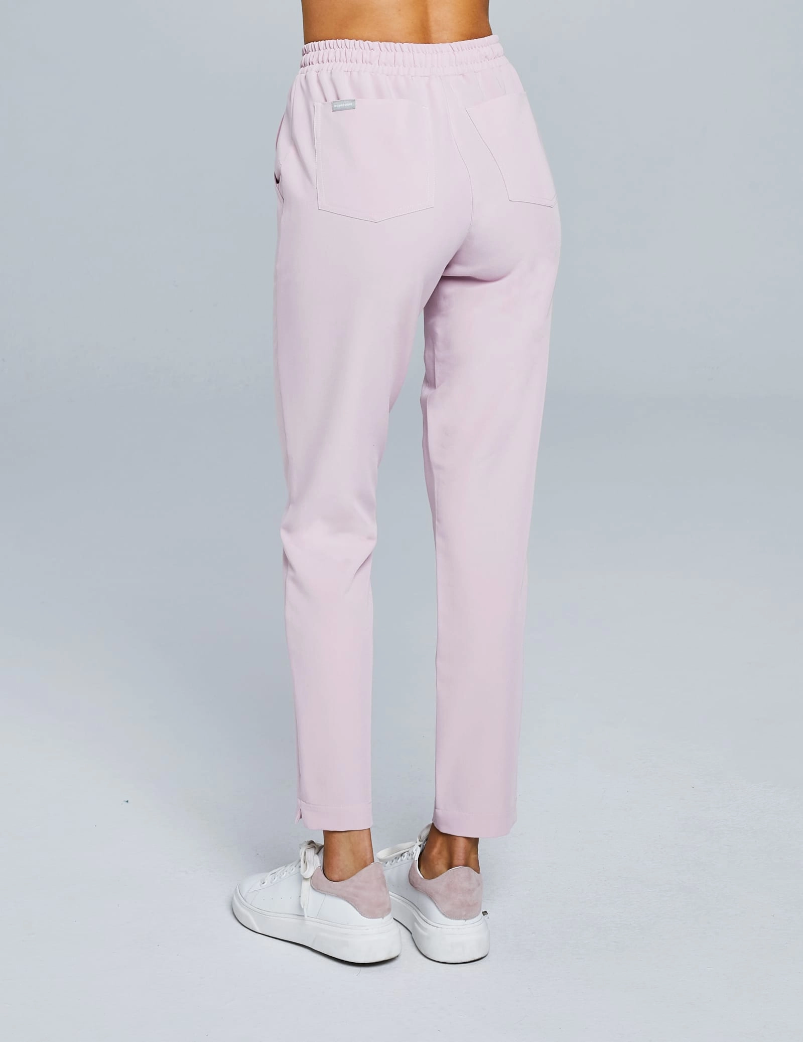 Spodnie damskie Basic - BLUSH PINK