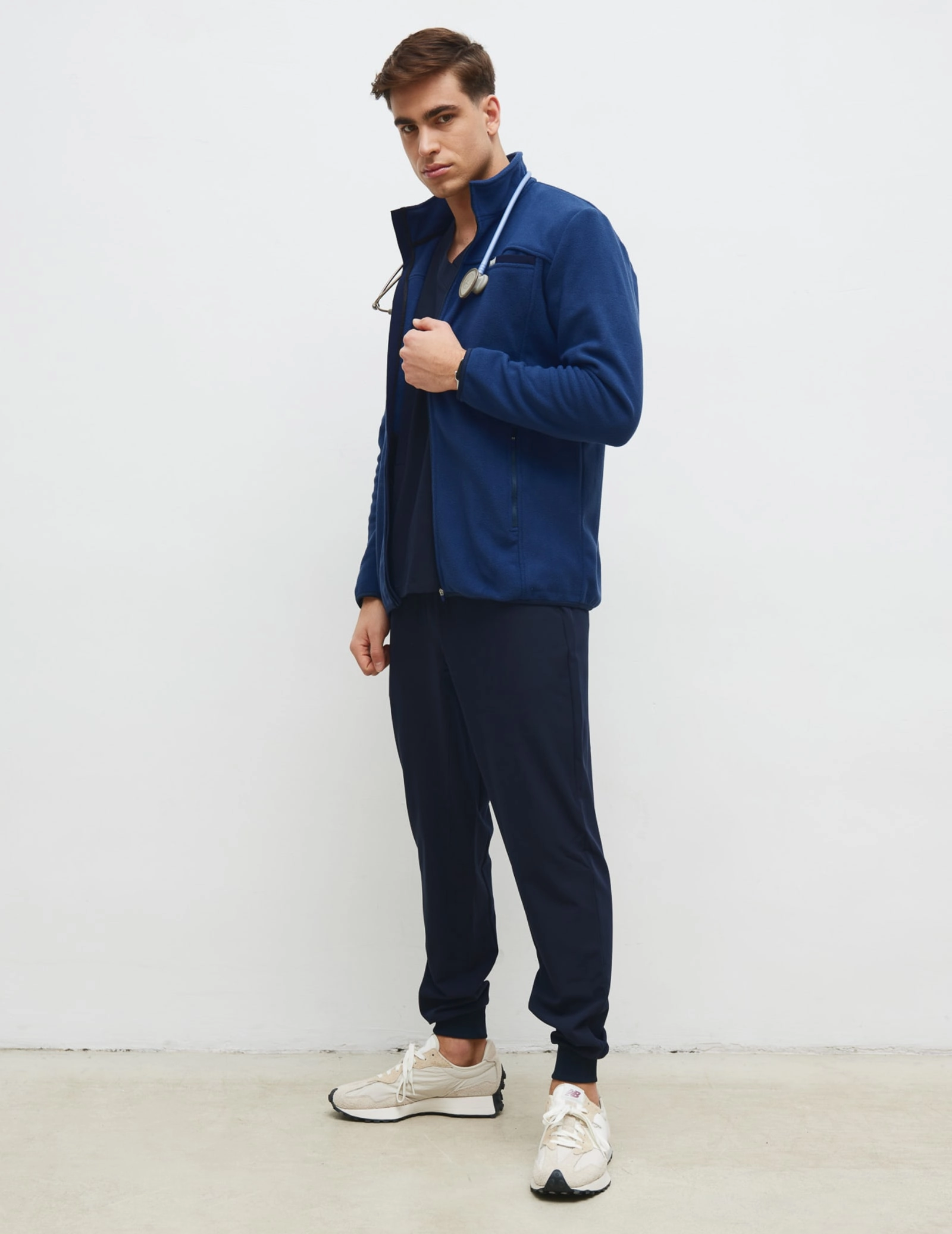 Bluza polarowa męska COZY HEAT - Navy