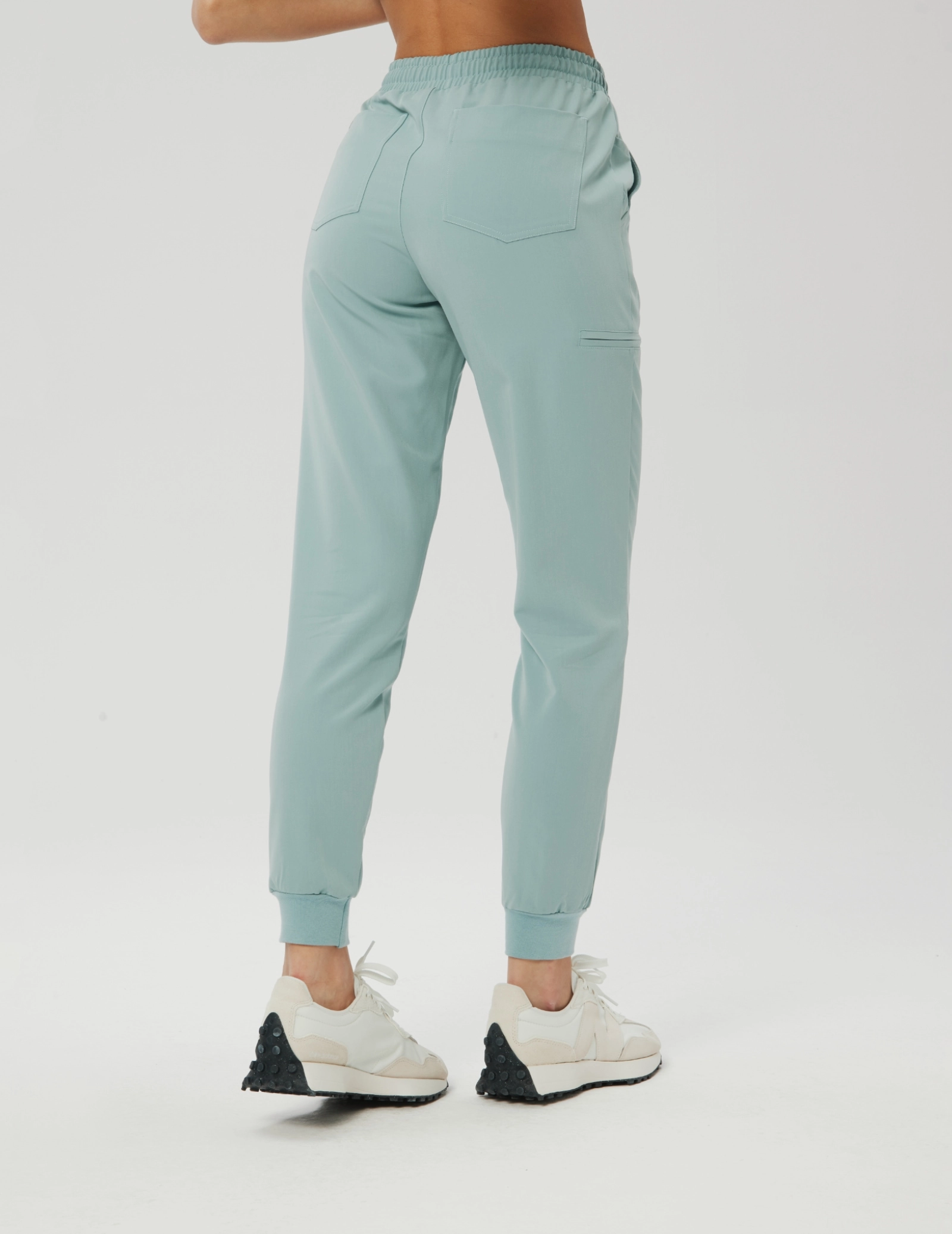 Spodnie Joggery damskie - ICE BLUE