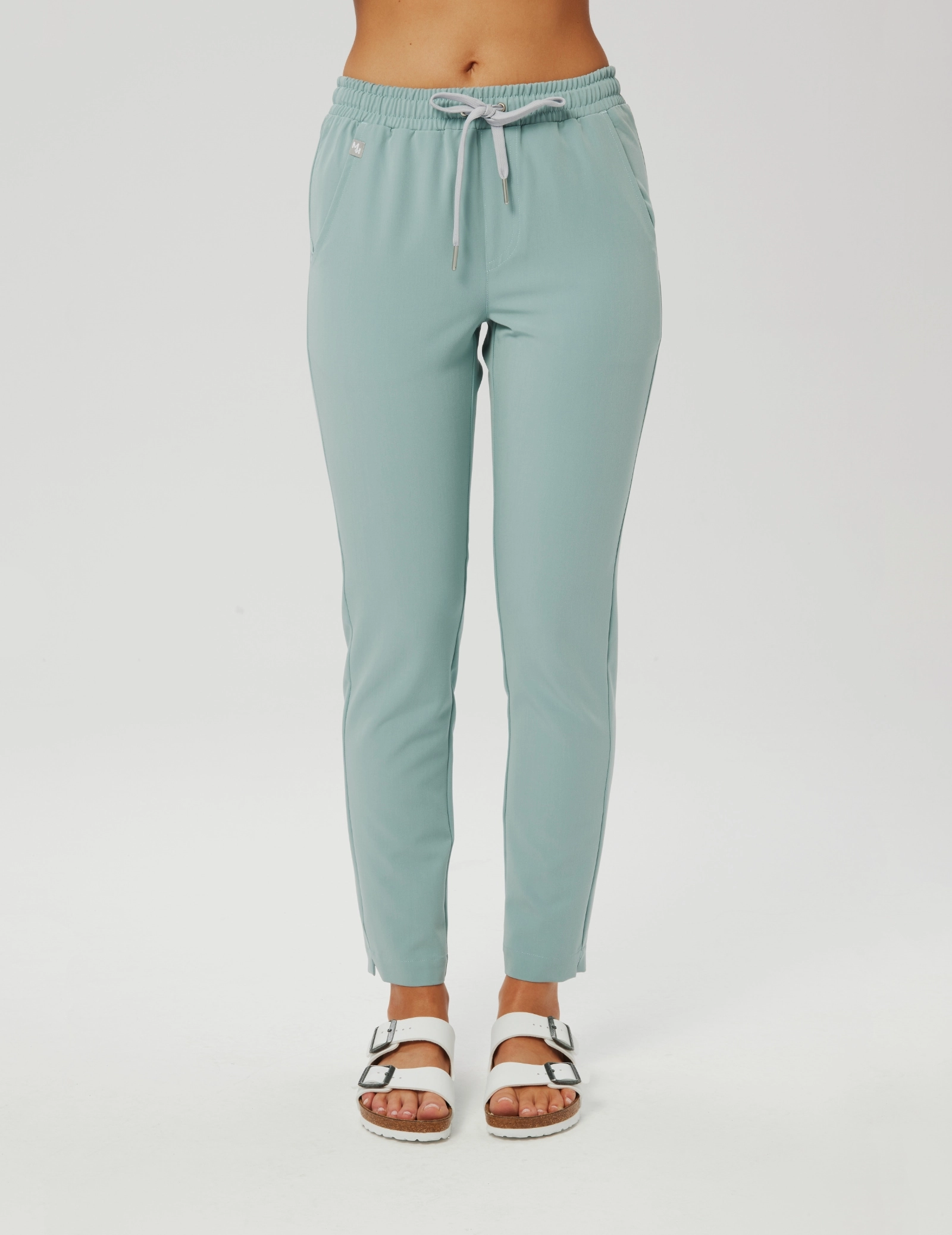 Spodnie Damskie Basic - ICE BLUE